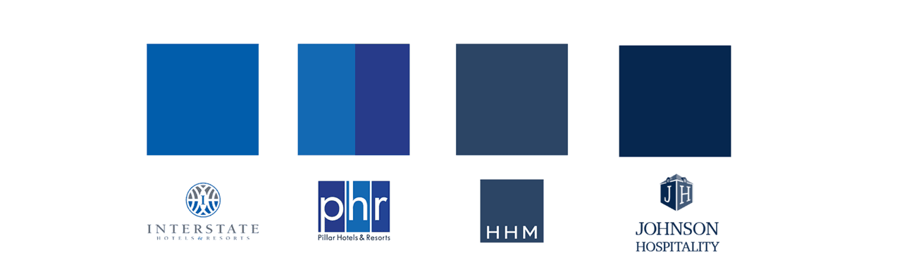 Johnson Hospitality's navy set against competitors Interstate, PHR, and HHM